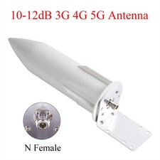 High Gain 10-12dBi 3G 4G 5G External Antenna 698-3700MHz Outdoor N Female