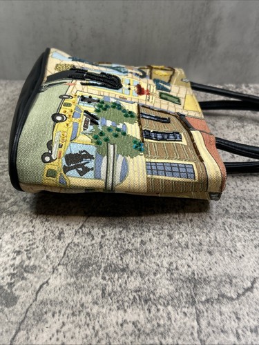 Frankie & Johnnie Bag Tote Purse Beaded Rodeo Drive Beverly Hills Vintage READ - Picture 12 of 17