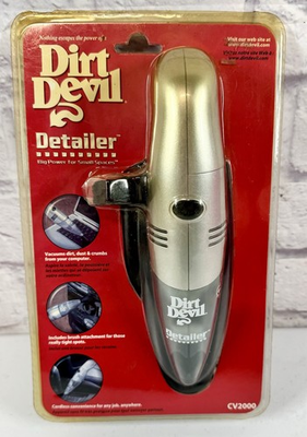 #ad Dirt Devil Detailer CV2000 BRAND NEW Cordless Portable Mini Vacuum Cleaner $39.95