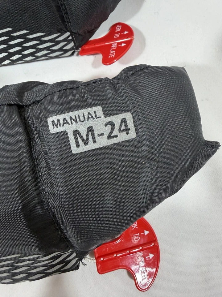 WEST MARINE M-24  Manual Inflatable Life Jacket Belt Pack Lot of (2) - Image 4 of 4