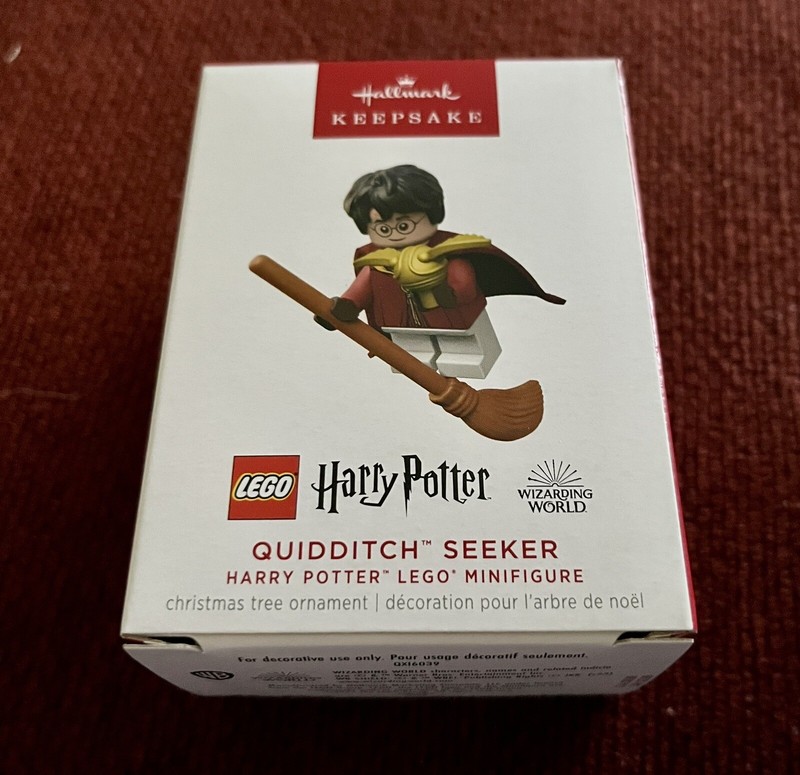 Hallmark Wizarding World Of Harry Potter Lego Quidditch Seeker Keepsake Ornament