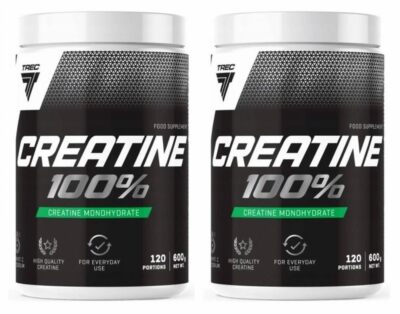 Trec Nutrition Creatine 100 % Kreatinmonohydrat - 2 x 600 g Dose (53,17 EUR/kg)