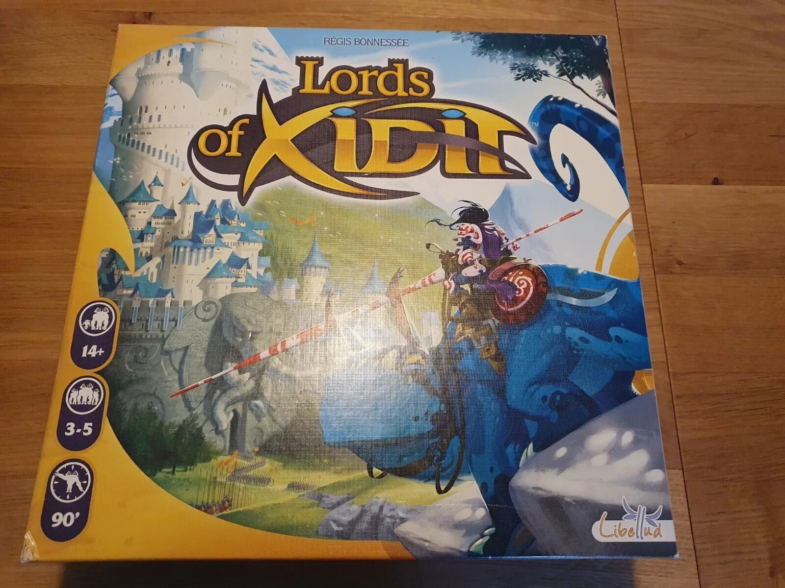 LORDS OF XIDIT 35 SPIELER BRETTSPIEL FANTASY FAM. GESELLSCHAFTSSPIEL