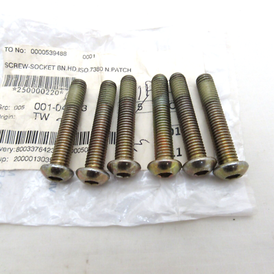 Ski Doo OEM M8x45 Allen Socket Head Screws Bolts 250000220 Set of
