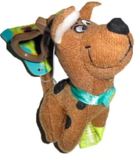 ** R@RE ** Scooby-Doo 3.5" Plush Key-Chain Clip-On BRAND NEW!!!