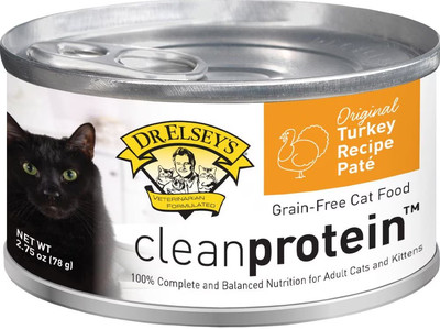 cleanprotein Turkey Recipe Wet Cat Food 2.75-oz can, case of 24