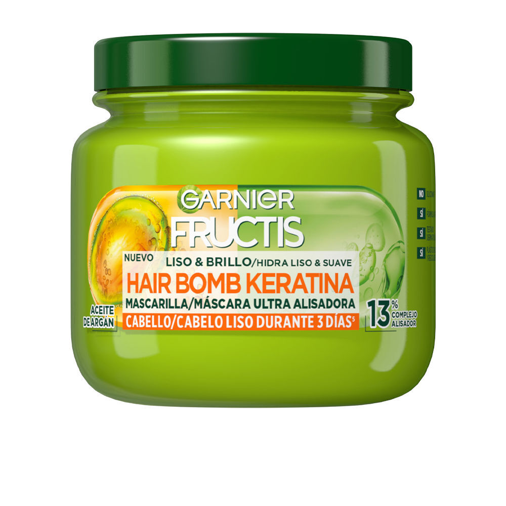 Capelli Garnier unisex FRUCTIS HIDRA LISO 72H maschera 300 ml