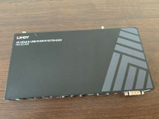 LINDY 4K HDMI & USB over IP Extender Receiver...