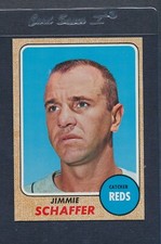 1968 Topps #463 Jimmie Schaffer Reds NM/MT *9120