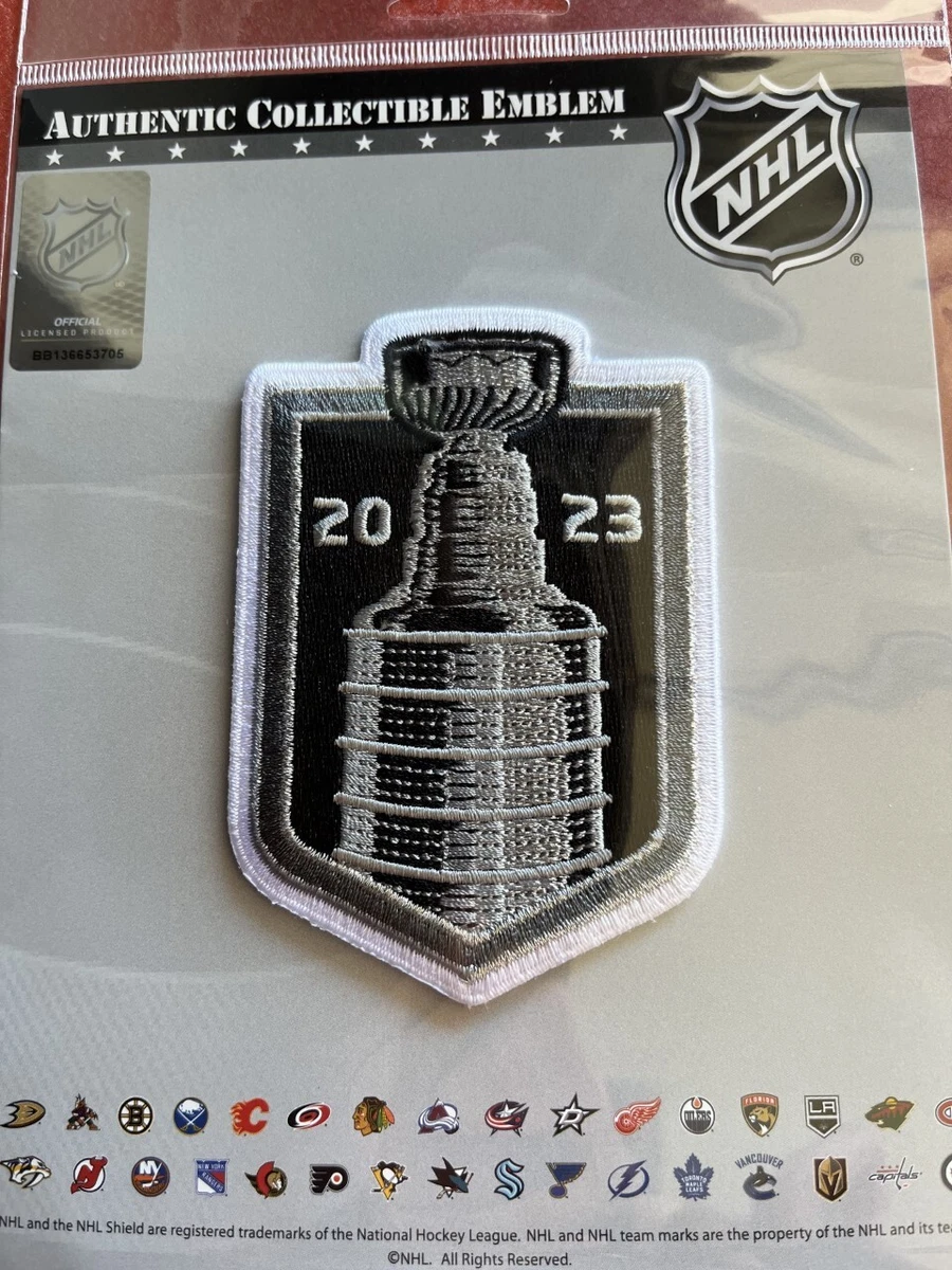 2023 STANLEY CUP FINAL JERSEY PATCH VEGAS GOLDEN KNIGHTS VS FLORIDA  PANTHERS NHL