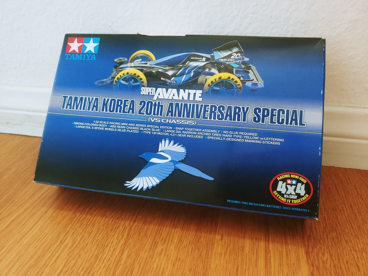 Tamiya 92306 1/32 Mini 4WD VS Chassis Super Avante Korea 20th 