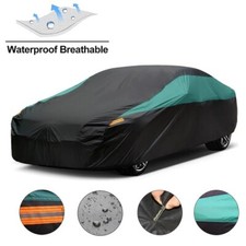Universal Full Car Covers Outdoor Waterproof Sun Rain Snow UV Protection Cover