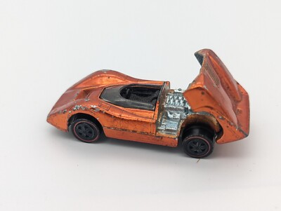 1969 Hot Wheels Original Redlines McLaren M6A - Dark Orange | eBay
