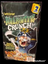 Cap'n Crunch Halloween Crunch Cereal 20.5 oz Each (2 Boxes) Limited Edition