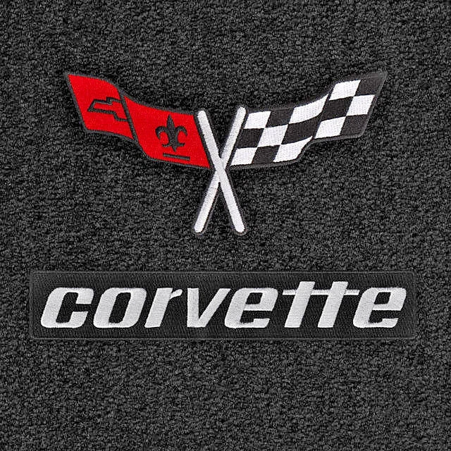 LLOYD MATS Classic Loop™ alfombrilla cubierta trasera logotipo C3 Chevrolet Corvette 1976-1979  Foto 2 de 4
