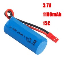 3.7V 1100mAh 15C High Rate Lipolymer Rechargeable Battery JST Plug for RC car