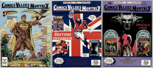 Lot of 3 - Comic Values Monthly #75, #76 & Special #2 - Attic Books Ltd. - 1992 - Afbeelding 1 van 7