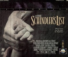 Schindlers List Laserdisc, 1994 