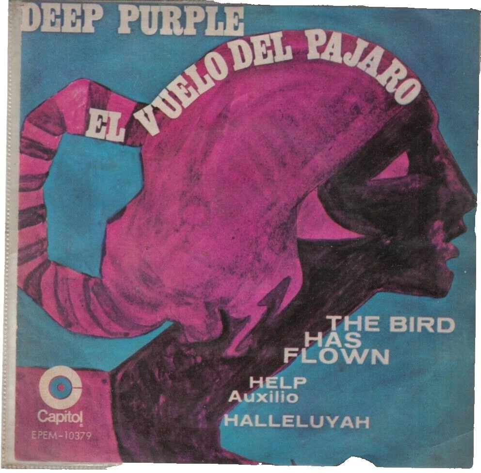 Very Good (VG) Grading 45 RPM Vinyl Records Deep Purple