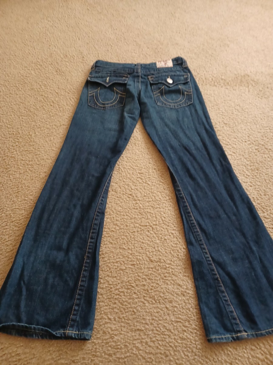 True Religion Jeans / Joey BIG T ROW SEAT WOMEN 29X31 | eBay