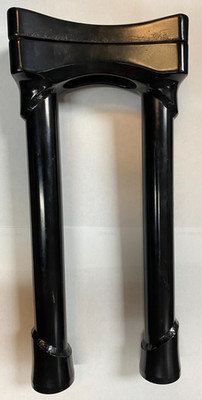 BILTWELL 6413-201-10  Murdock Risers 10'' Black Straight