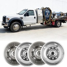 19.5 2005-2025 Ford F450f550 Wheel Simulators Stainless Steel Dually Rim Cover