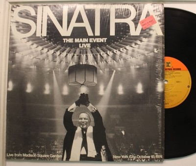 Frank Sinatra Lp The Main Event Live On Reprise - Vg++ / Vg++ (In Shrink)
