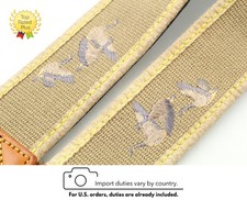  MINT Nikon Bird Embroidered Pro Professional Neck Strap Film Camera From JAPAN