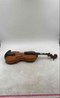 Brown Wooden 22.5" Long 4-String Student Acoustic Violin With Bow And Case — photo 4