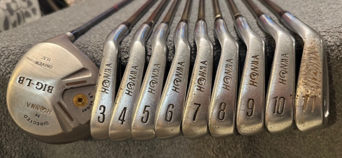 HONMA Titanium Shaft Iron Set Golf Clubs for sale | eBay