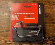 For Milwaukee Lithium-Ion M18 8 Ah 18V GENUINE ORIGINAL Battery M18B6 48-11-1860