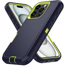 Heavy Duty Rugged Protective For iPhone Shockproof Case Hard Cover Armor Stand