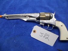 VINTAGE HUBLEY COLT 45 DIECAST CAP GUN Western EXCELLENT COND j82