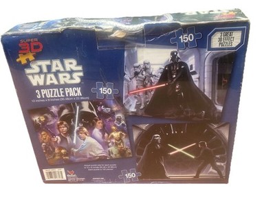 Star Wars Super 3D Puzzle 150PC BAU18857  New Sealed 18'' x 12''
