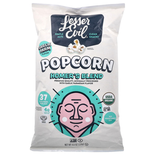 Popcorn, Homer's Blend, Garlic Parm, 4.6 oz (130 g)