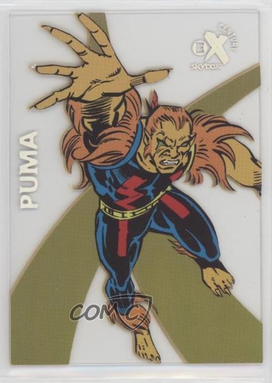 2017 Fleer Ultra Marvel Spider-Man EX Century Puma #EX38 2oz