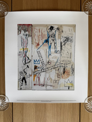 Jean-Michel Basquiat Leonardo da Vincis Greatest Hits 1982
