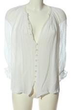 ZARA Camicia blusa Donna Camicetta a blusa Taglia IT 42 bianco stile casual