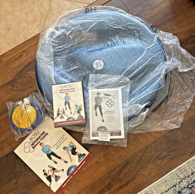 Bosu Pro Home Gym 26 Inch Balance Strength Trainer Ball, Blue (Open Box)