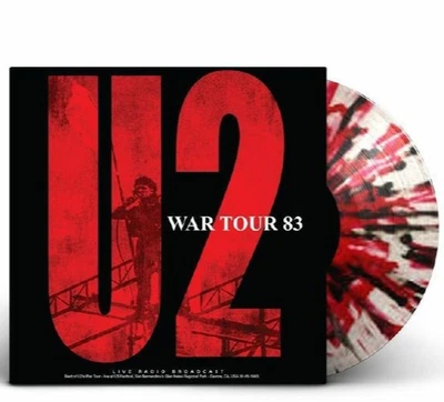 U2 WAR TOUR 83 SPLATTER VINYL Reissue Remastered *NEW* SHIPS TODAY