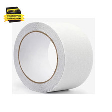 Grip Tape anti Slip Tape 3 Inch, 20 Feet, White Heavy Duty Non Skid Tape for Sta