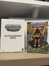 BNIB MASTERS OF THE UNIVERSE CLASSICS MOTUC Battleground Teela FREE SHIPPING