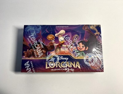 Lorcana Himmelsleuchten Box 24 Booster Set Disney Karten Deutsch 