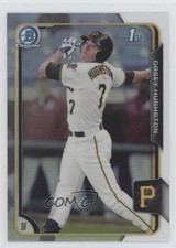 2015 Bowman Draft Chrome Refractor Casey Hughston #9 3a3
