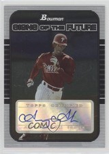 2005 Bowman Draft Signs of the Future Greg Golson #SOF-GG Auto 0af