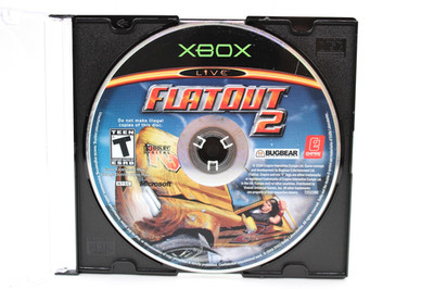 Refurbished Original Xbox FlatOut 2 Disc Only Mint Disc Good Pristine BL