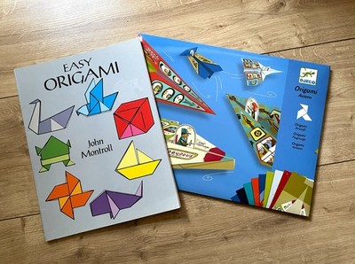 DJECO Origami planes & Easy Origami by John Montroll (1992, Paperback)