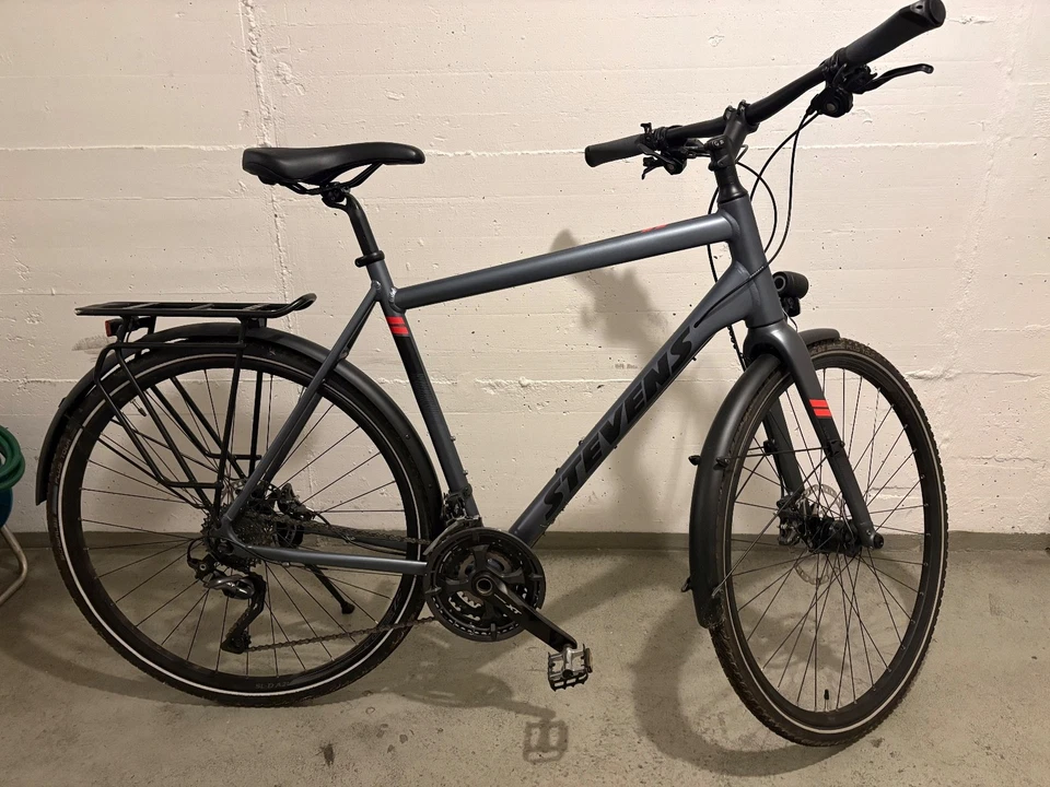 Stevens - 8X Lite Tour - Foggy Grey 20 - Herrenfahrrad