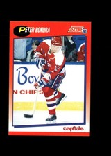 Peter Bondra 1991-92 Score Canadian English Hockey #216 Washington Capitals