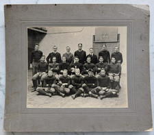 1916 Loomis Institute Windsor CT Football 12 x 14 Photo / Defeated Yale Frosh